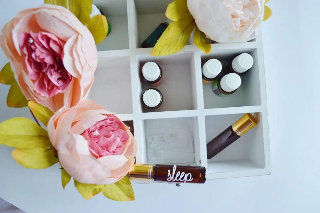 Huile essentielle de rose en coffret